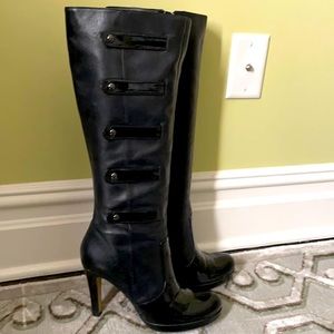 Black tall boot Franco sarto